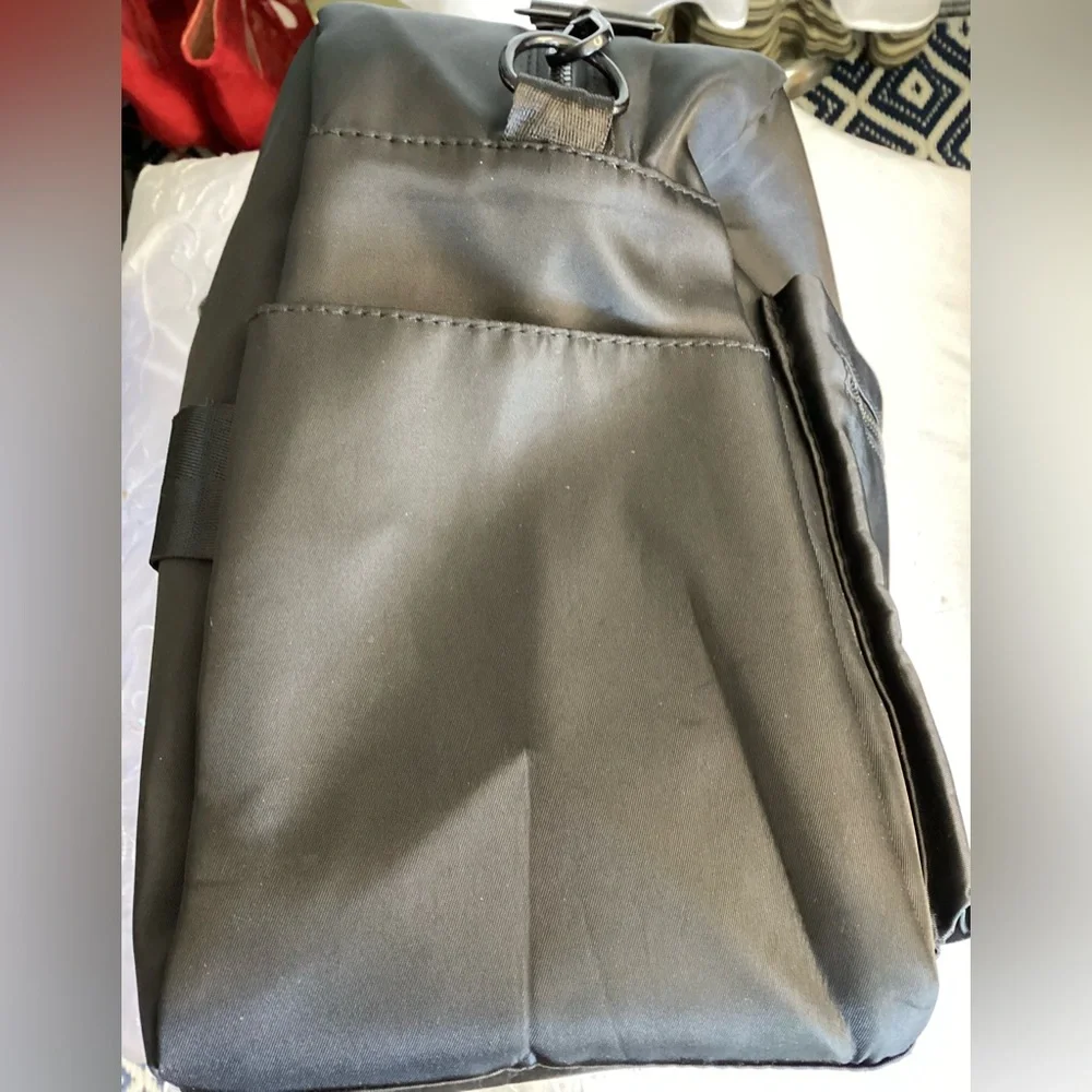 NWOT Elegant Black Soft Briefcase or Weekend Bag